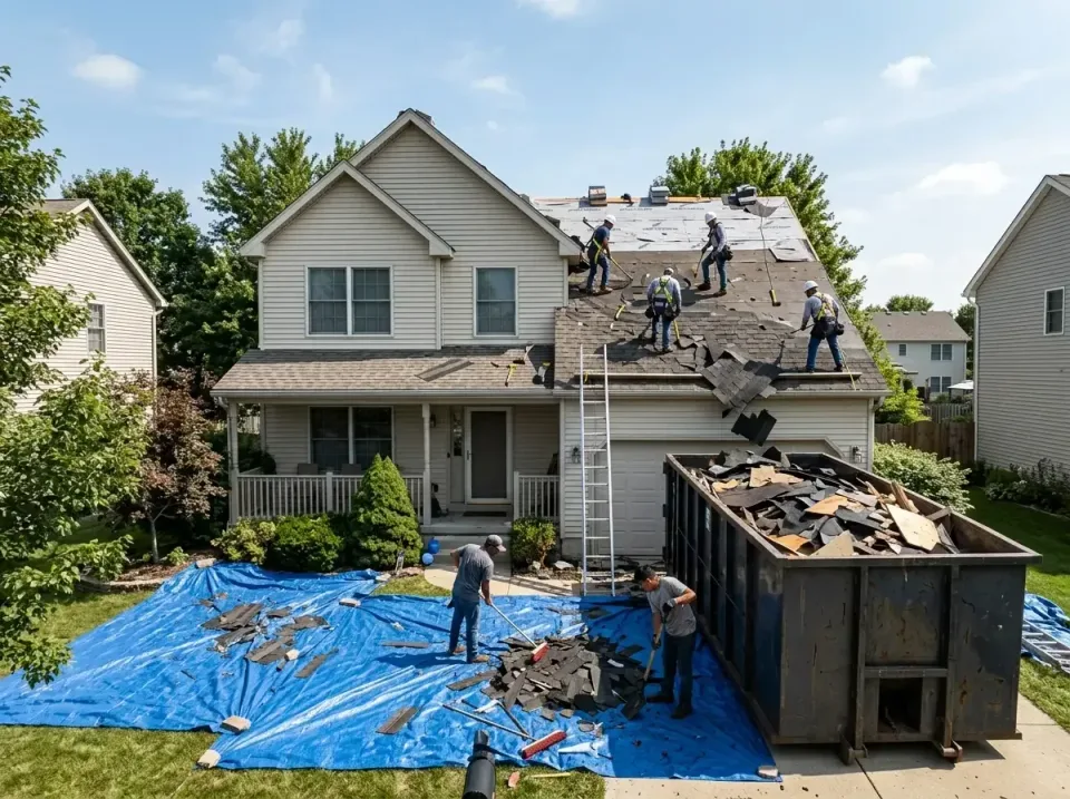 roof-replacement-debris-remova-004 — frequently asked questions, Cheapest Dumpster Rentals in Streamwood, IL